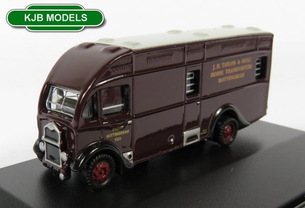 bnib n gauge oxford diecast 1 148 nah003 albion horsebox j h taylor sons 18883 1 p